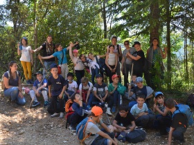 vignette Sortie scolaire en forêt avec l'école de Saint-Jean-du-Gard